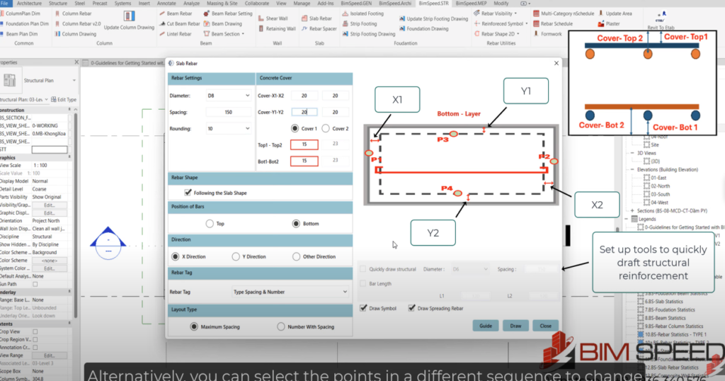 slab rebar revit